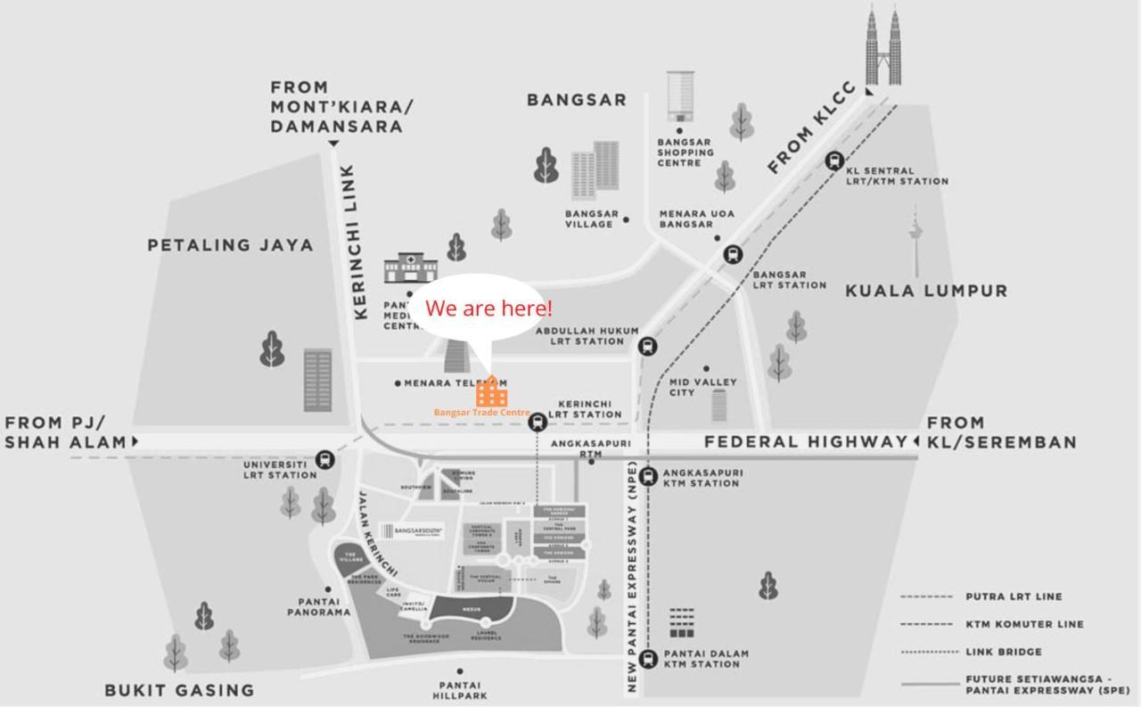 쿠알라룸푸르 The Luxmi - Bangsar Trade Centre 아파트 외부 사진